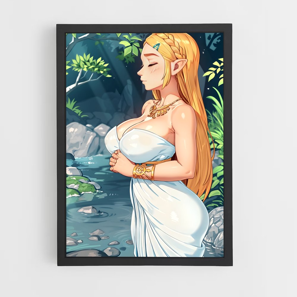 Poster L'Élue des Bois – affiche Zelda (vue 2)